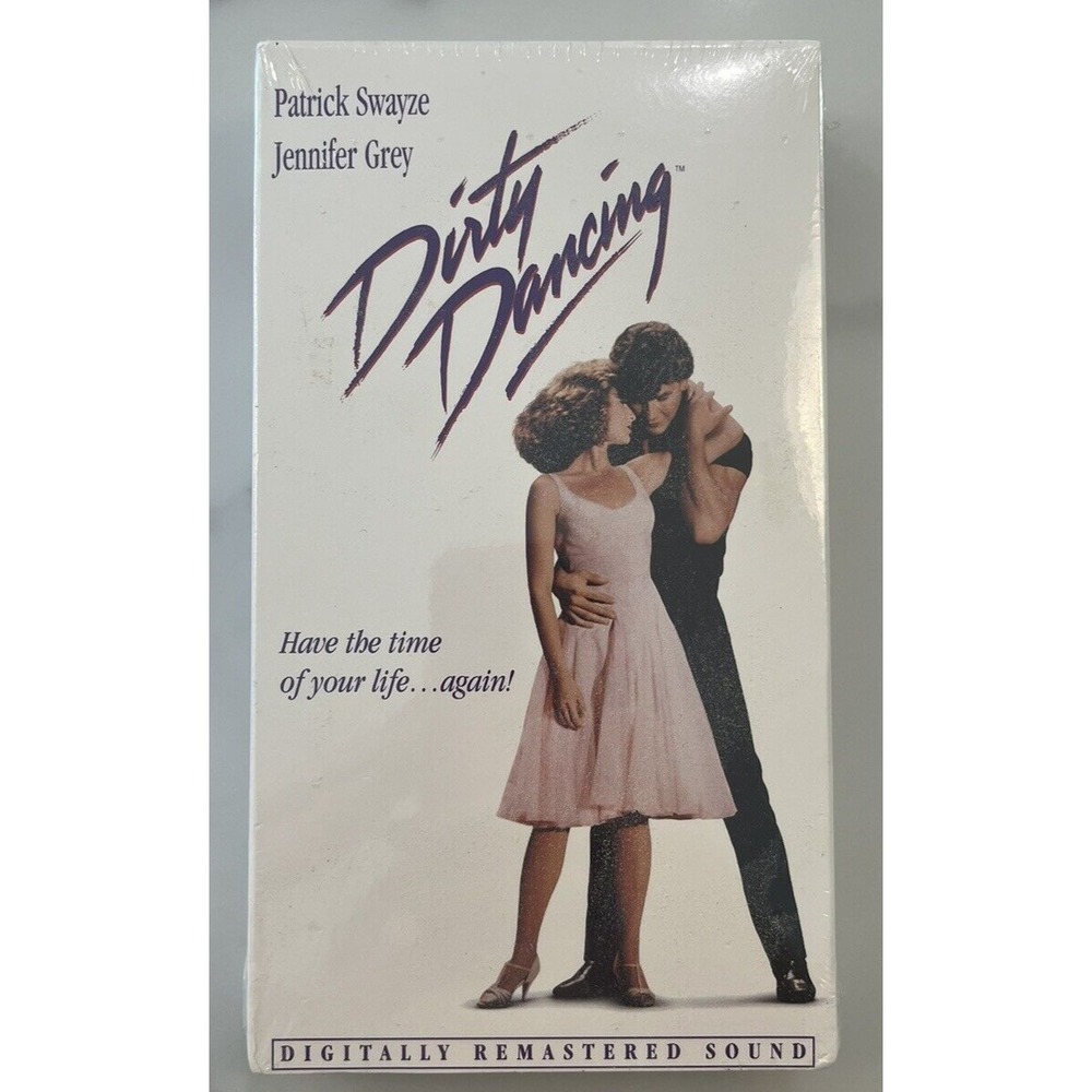 Dirty Dancing VHS 1998 Digitally Remastered Patrick‎ Swayze Jennifer Grey Sealed